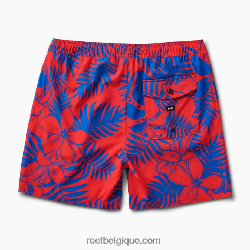 Hommes Reef hibiscus planche walton short 19