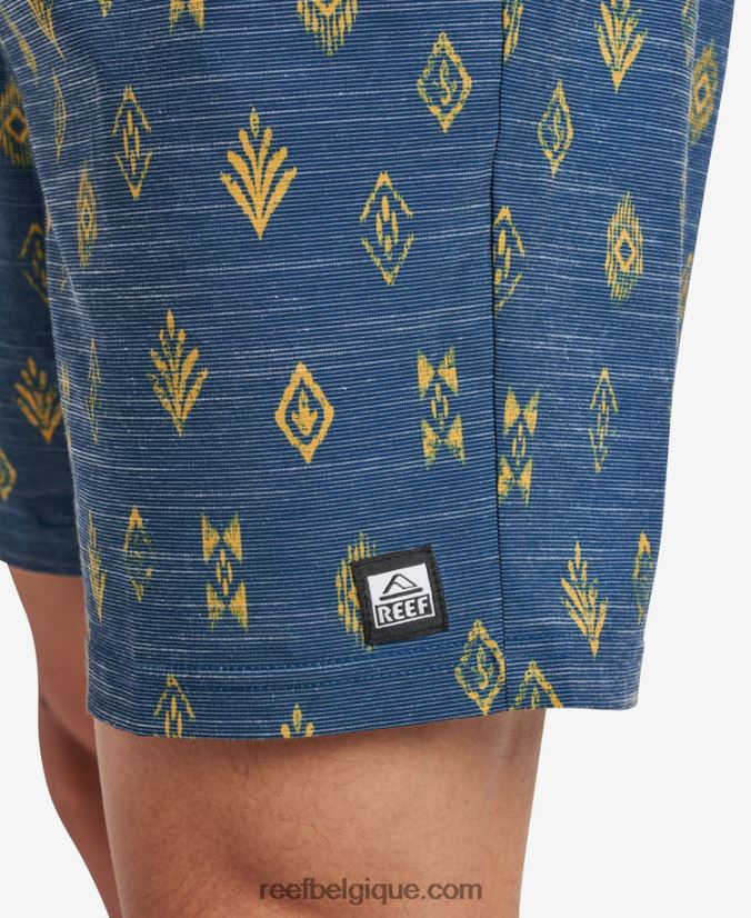 Hommes Reef insigne bleu billy volley short 17