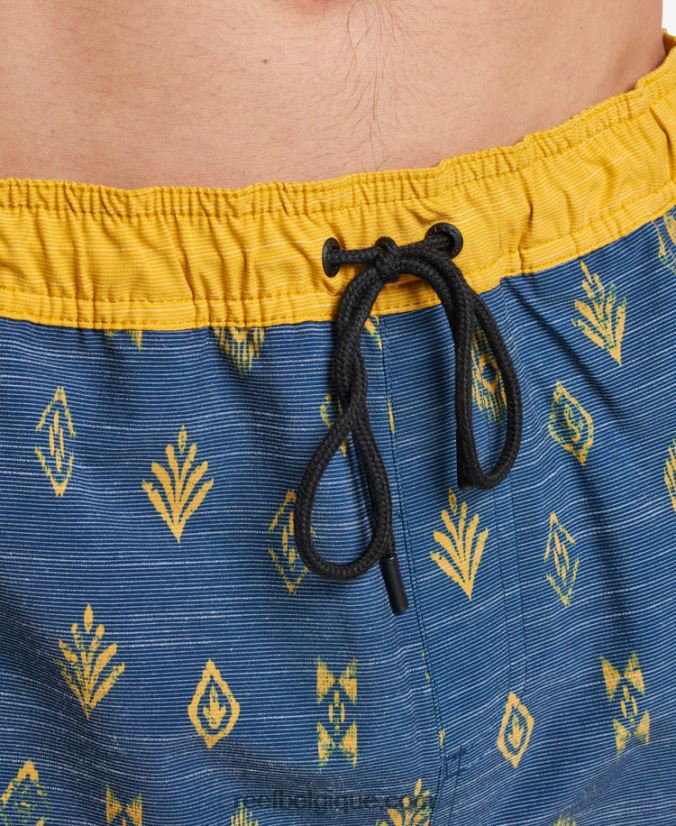 Hommes Reef insigne bleu billy volley short 17