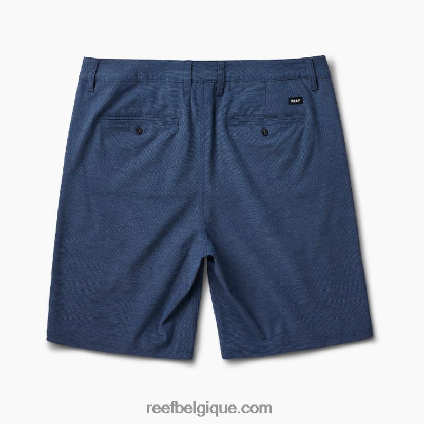Hommes Reef insigne bleu short de marche dante 20