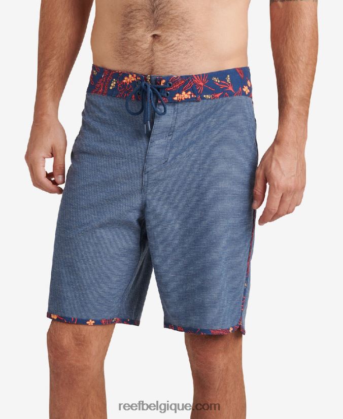Hommes Reef insigne bleu short de planche stryker 19" 2H4Z0V721