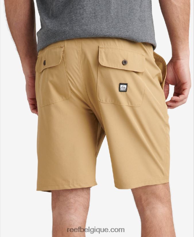 Hommes Reef loutre short de marche hybride medford 19