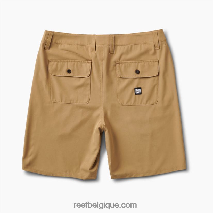 Hommes Reef loutre short de marche hybride medford 19