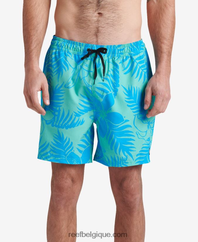 Hommes Reef vert électrique planche walton short 19" 2H4Z0V717