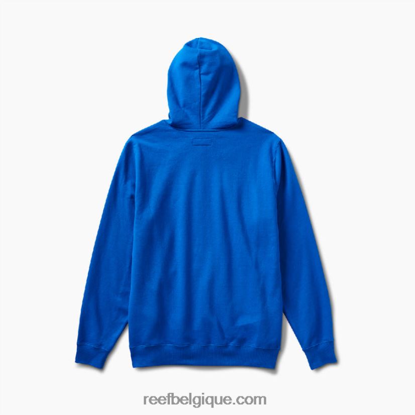 Hommes Reef bleu lapis pull à capuche basique 2H4Z0V740