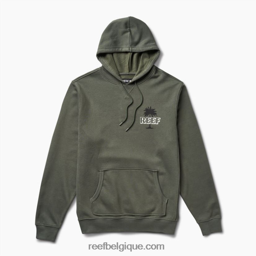 Hommes Reef thym sweat à capuche bora 2H4Z0V732