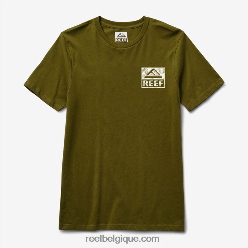 Hommes Reef avocat t-shirt à manches courtes wellie 2H4Z0V581