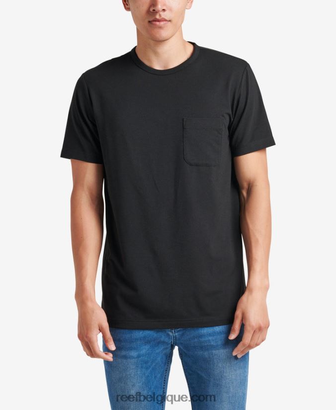 Hommes Reef caviar t-shirt en tricot à poche à manches courtes smith 2H4Z0V569