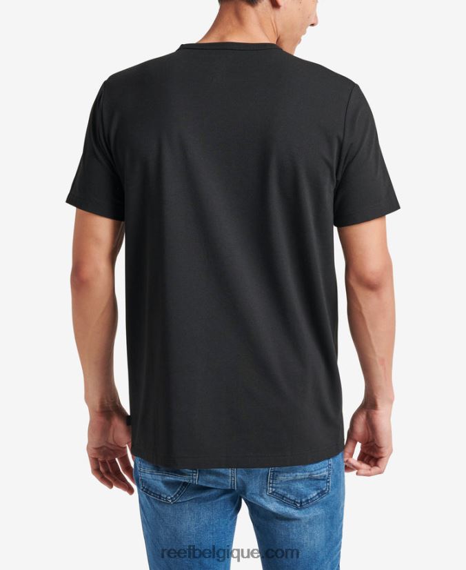 Hommes Reef caviar t-shirt en tricot à poche à manches courtes smith 2H4Z0V569