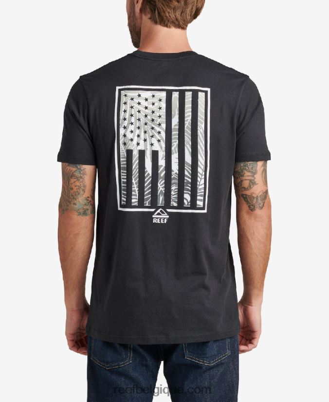 Hommes Reef caviar t-shirt jamison à manches courtes 2H4Z0V572