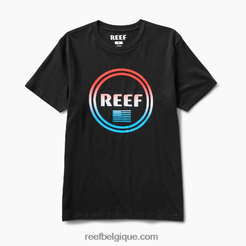 Hommes Reef caviar t-shirt à manches courtes scintillant 2H4Z0V607
