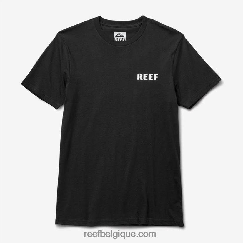 Hommes Reef caviar t-shirt unie à manches courtes 2H4Z0V608