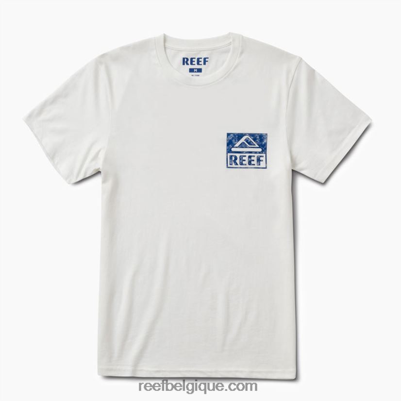 Hommes Reef guimauve t-shirt graphique wellie 2H4Z0V621