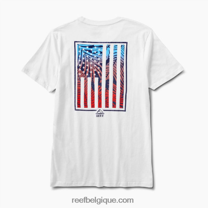 Hommes Reef guimauve t-shirt jamison à manches courtes 2H4Z0V553