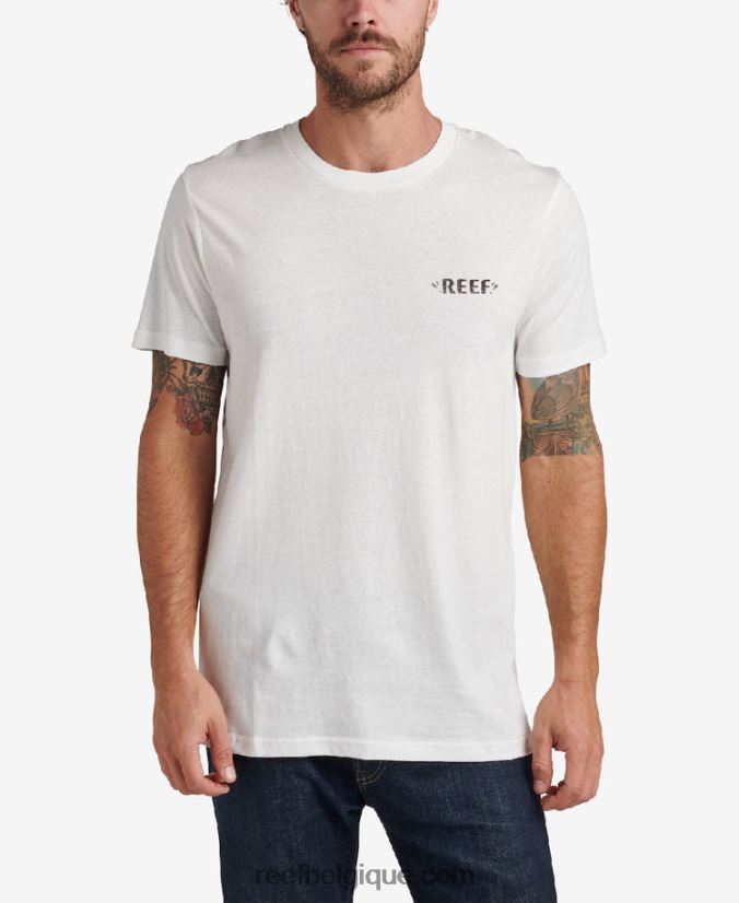 Hommes Reef guimauve t-shirt à manches courtes aventure 2H4Z0V555