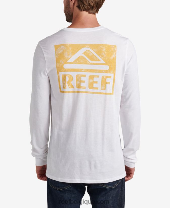 Hommes Reef guimauve t-shirt à manches longues wellie 2H4Z0V624