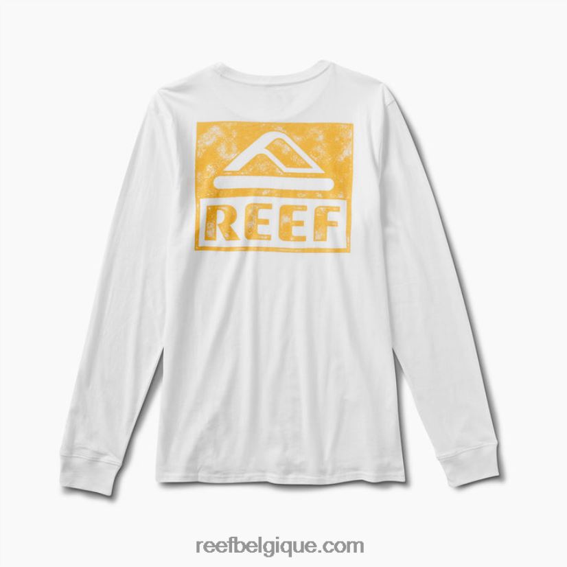 Hommes Reef guimauve t-shirt à manches longues wellie 2H4Z0V624