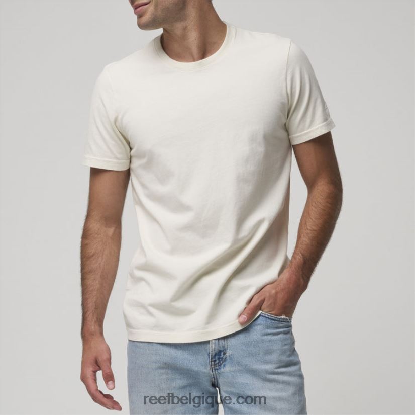 Hommes Reef guimauve t-shirt marte à manches courtes 2H4Z0V562