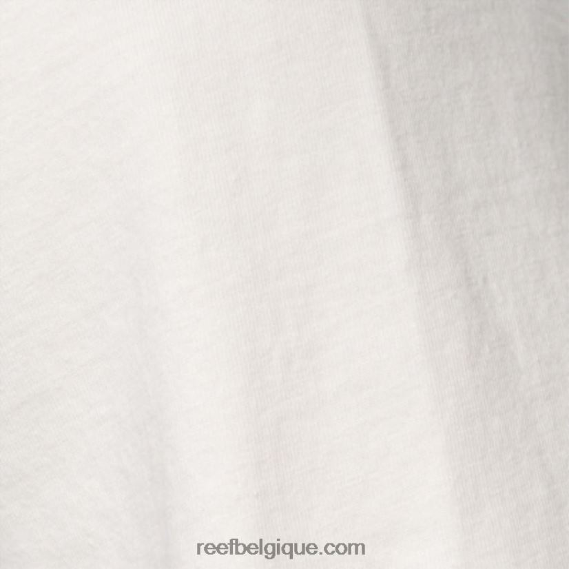 Hommes Reef guimauve t-shirt marte à manches courtes 2H4Z0V562