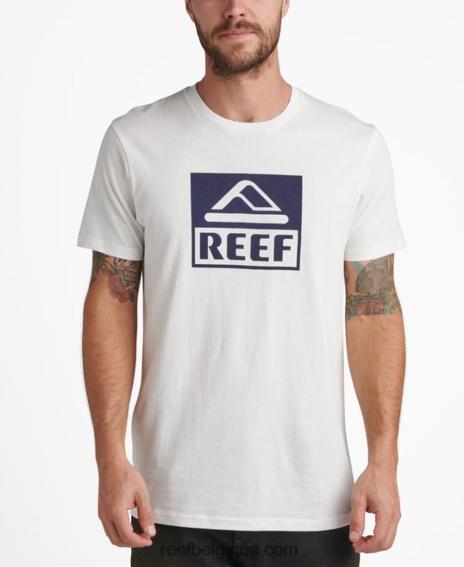 Hommes Reef guimauve t-shirt pilote à manches courtes 2H4Z0V630
