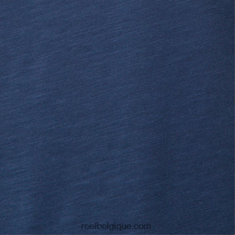 Hommes Reef insigne bleu t-shirt court à manches courtes 2H4Z0V556