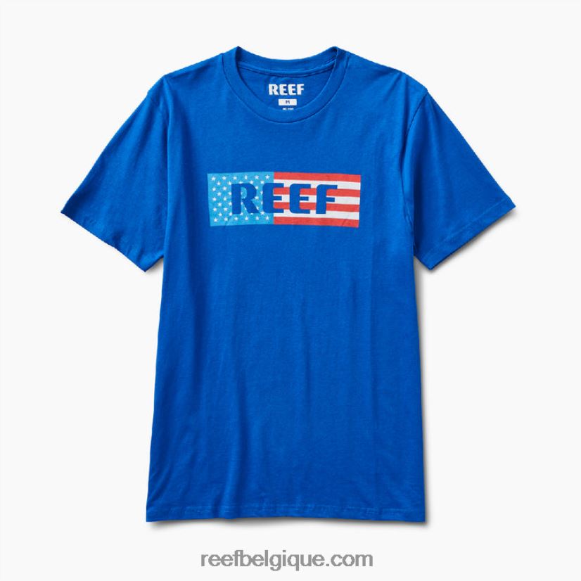 Hommes Reef lapis stetson t-shirt à manches courtes 2H4Z0V620