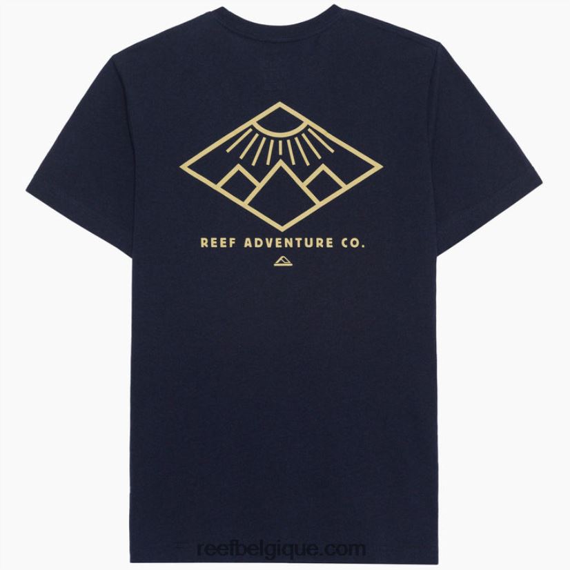 Hommes Reef marine t-shirt à manches courtes Peaks Recyclo 2H4Z0V591