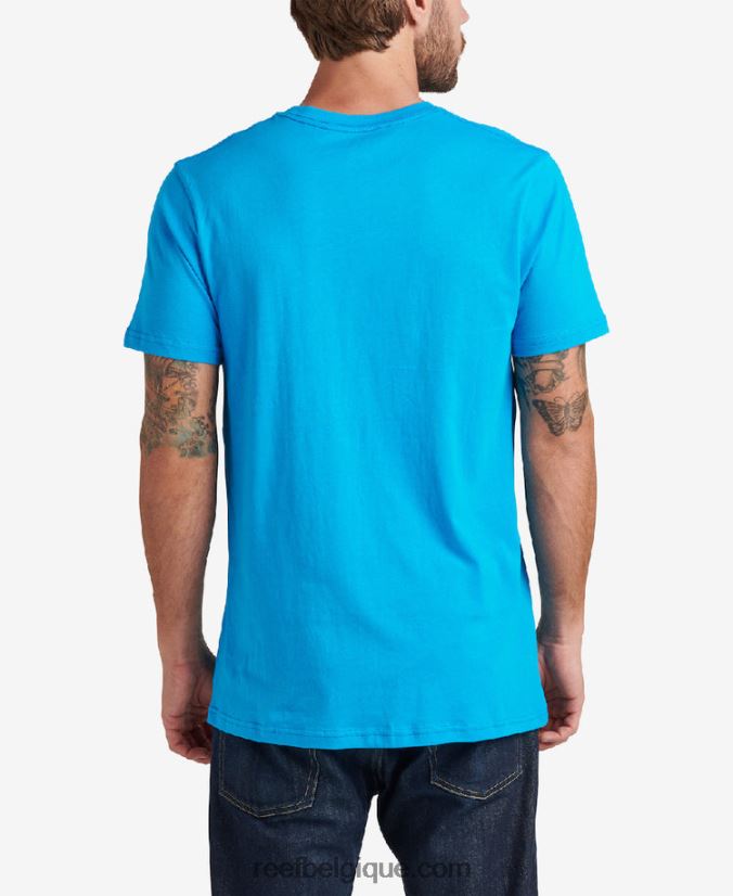 Hommes Reef océan hawaïen t-shirt à manches courtes lucis 2H4Z0V599
