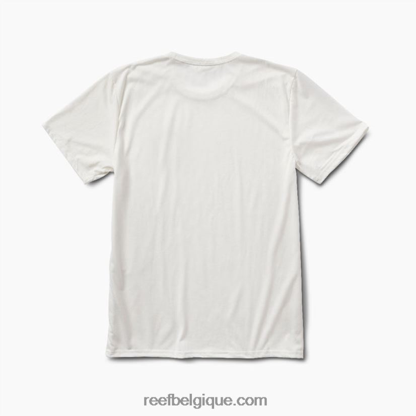 Hommesblanc/aqua T-shirt de surf Reef Surfari 2H4Z0V628