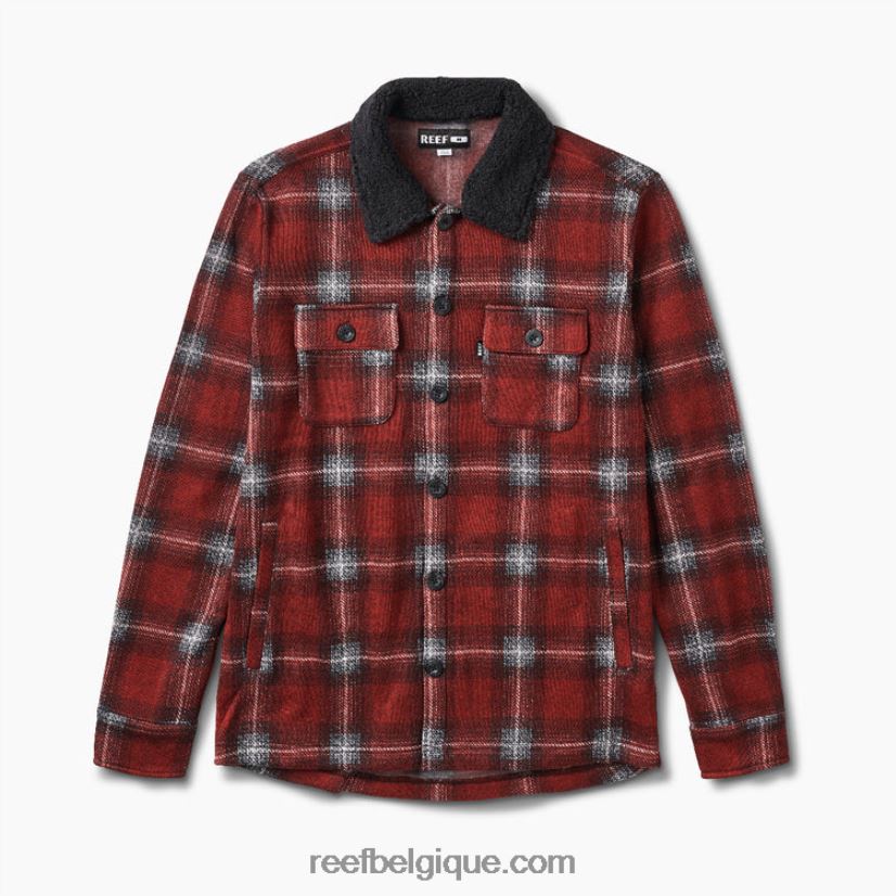 Hommes Reef brun garance veste Kerney 2H4Z0V733