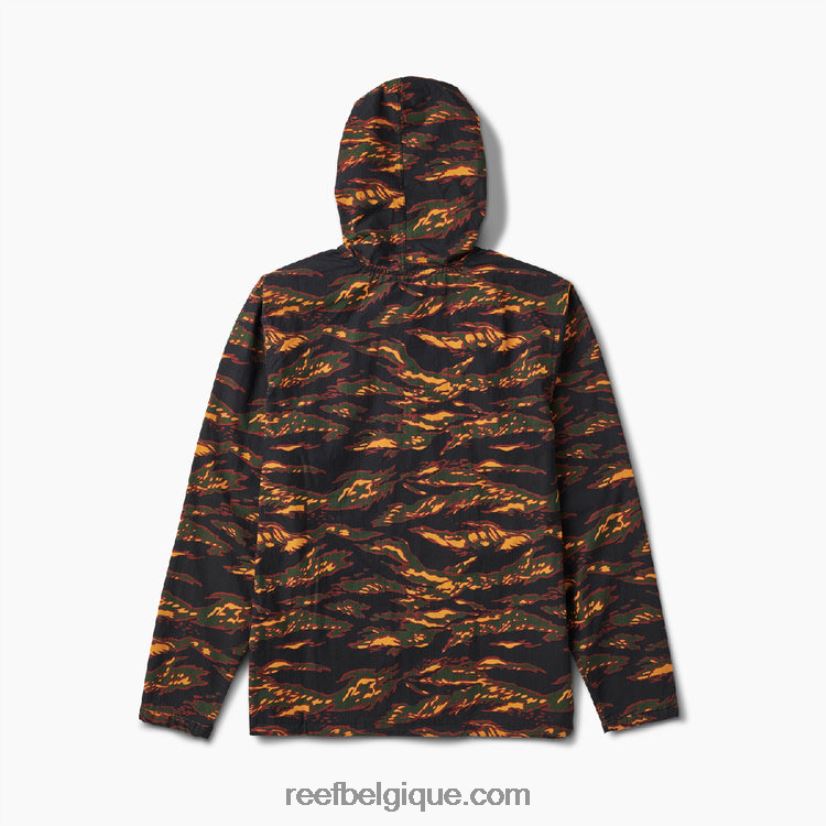 Hommes Reef camouflage veste à enfiler demi-zippée hensler 2H4Z0V745